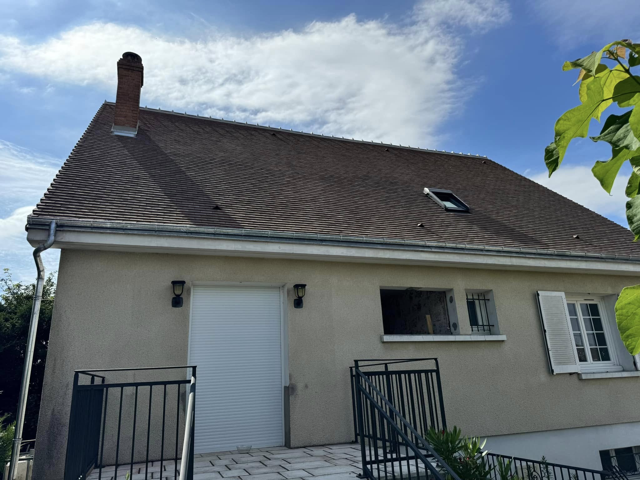 Toiture en tuiles — Entretien et démoussage